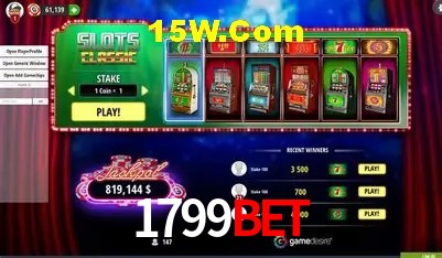 Jogos de Slot 1799Bet